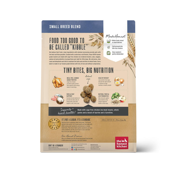 The Honest Kitchen Whole Food Clusters Chicken Small Breed Whole Grain Dry Dog Food