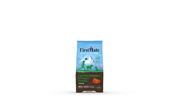 FirstMate Limited Ingredient Diet Cage Free Duck Meal & Pumpkin Grain-Free Dry Dog Food