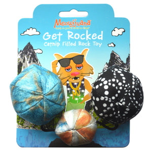 Meowijuana Get Rocked String of Stones Catnip Cat Toy