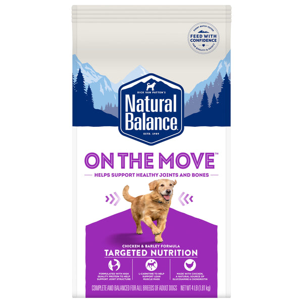 Natural Balance Targeted On the Move Chicken & Barley Dry Dog Food