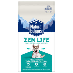 Natural Balance Targeted Nutrition Zen Life Turkey & Barley Dry Dog Food