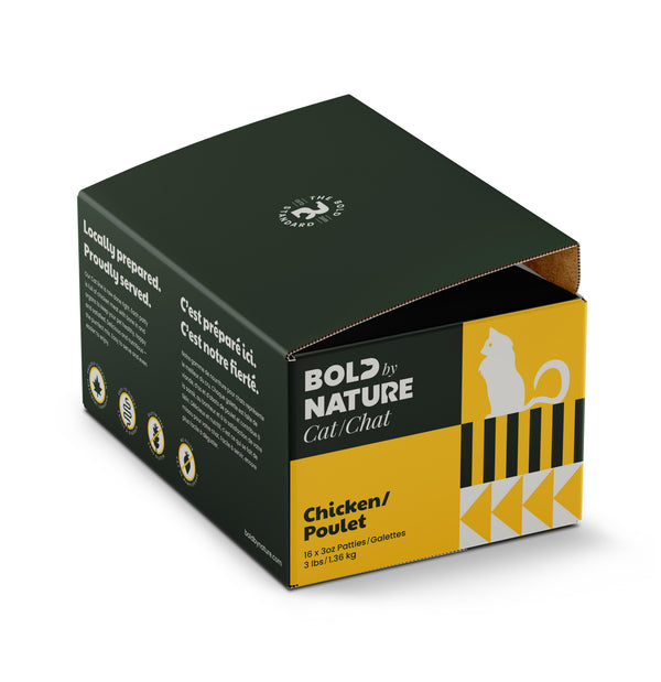 Bold by Nature Cat Chicken Patties Cat Food
