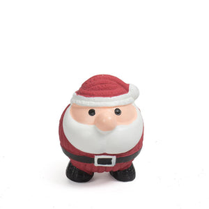HuggleHounds Santa Ruff-Tex Latex Ball Dog Toy