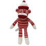 Huxley & Kent Power Plush Sock Monkey Crystal Dog Toy