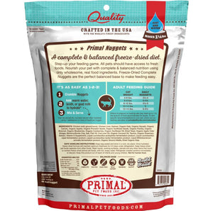 Primal Raw Freeze-Dried Nuggets Chicken & Salmon Formula Cat Food