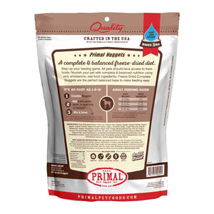 Primal Raw Freeze-Dried Nuggets Pork Formula Dog Food