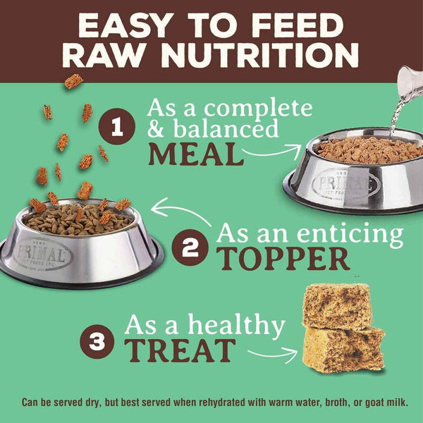 Primal Chicken Recipe Nuggets Freeze-Dried Raw Dog Food