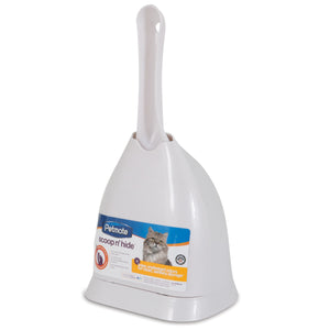 Petmate Scoop 'N' Hide Pelle à litière pour chat Blanc nacré