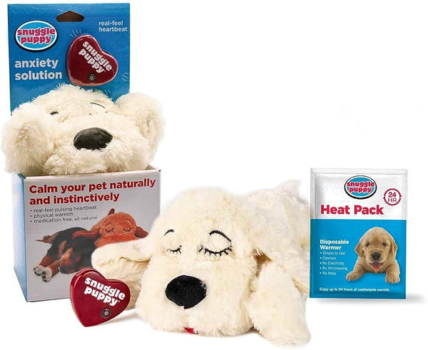Smart Pet Love Jouet pour chien Original Snuggle Puppy Heartbeat, Doré