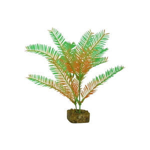GloFish Aquarium Plant, Green/Orange