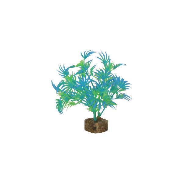 GloFish Aquarium Plant, Green/Blue