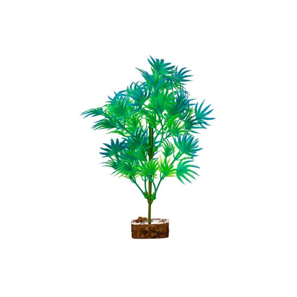 GloFish Aquarium Plant, Green/Blue