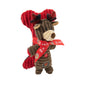 Charming Pet Frosty Fellows Reindeer & Bone Dog Toy, 2-pack