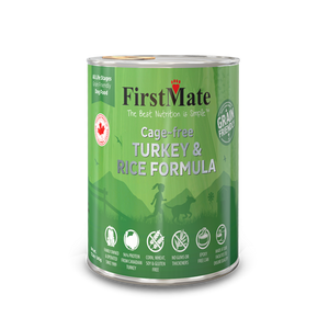 FirstMate Cage-Free Turkey & Rice Wet Dog Food
