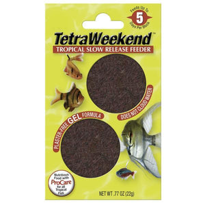 Tetra Weekend Tropical Slow Release Fish Feeder Food