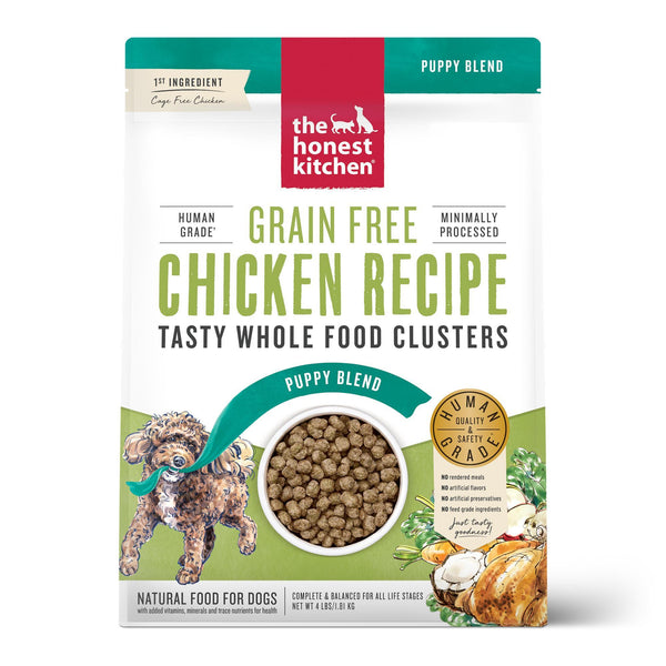 The Honest Kitchen Whole Food Clusters Chicken Puppy Grain-Free Dry Dog Food