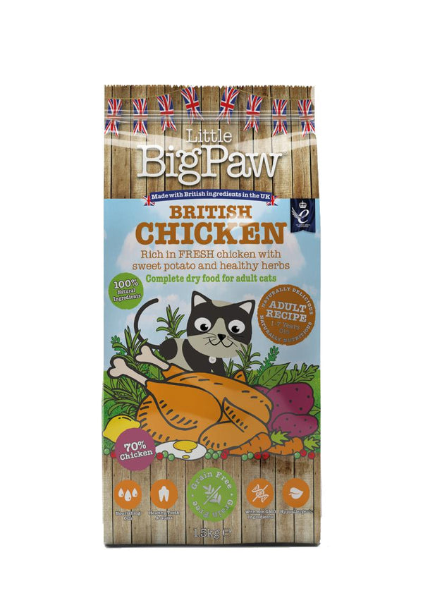 Little BigPaw British Chicken Adult Dry Cat Food