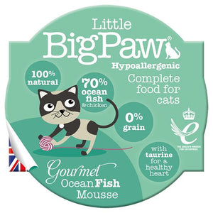 Little BigPaw Gourmet Atlantic Ocean Fish Mousse Wet Cat Food