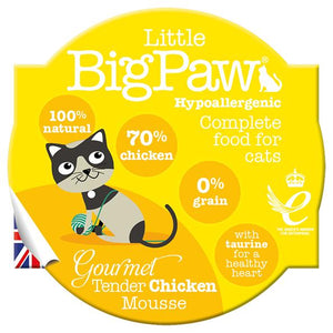 Little BigPaw Gourmet Tender Chicken Mousse Wet Cat Food