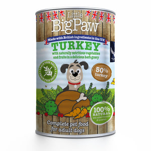 Little BigPaw Turkey with Broccoli, Carrots & Cranberries in Herb Gravy Wet Dog Food