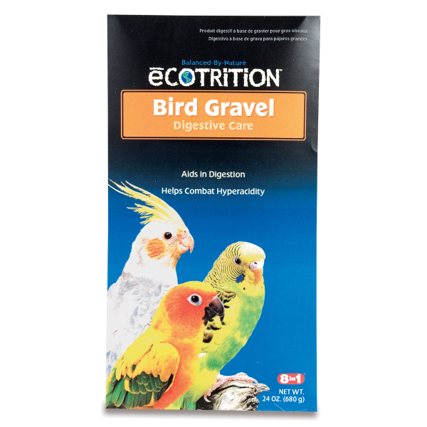 eCotrition Bird Gravel for Parakeets, Cockatiels, Lovebirds & Parrots
