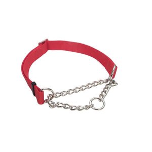 Coastal Adjustable Check Training Collar for Dogs, Red
