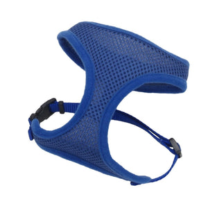 Coastal Comfort Soft Adjustable Dog Harness, Blue
