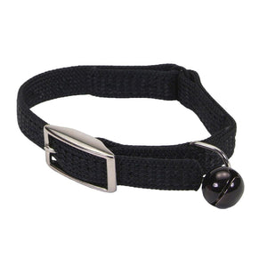Safe Cat Snag-Proof Safety Cat Collar, Black