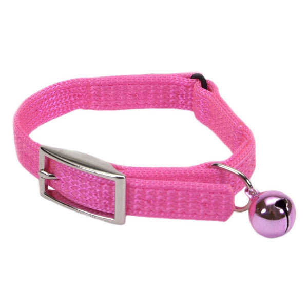 Safe Cat Snag-Proof Safety Cat Collar, Neon Pink