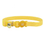 Safe Cat Adjustable Snag-Proof Breakaway Cat Collar, Banana Boat, 3/8-in x 8-12-in