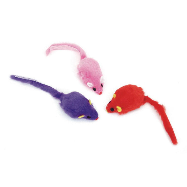 Turbo Mice Cat Toy, Assorted Colors