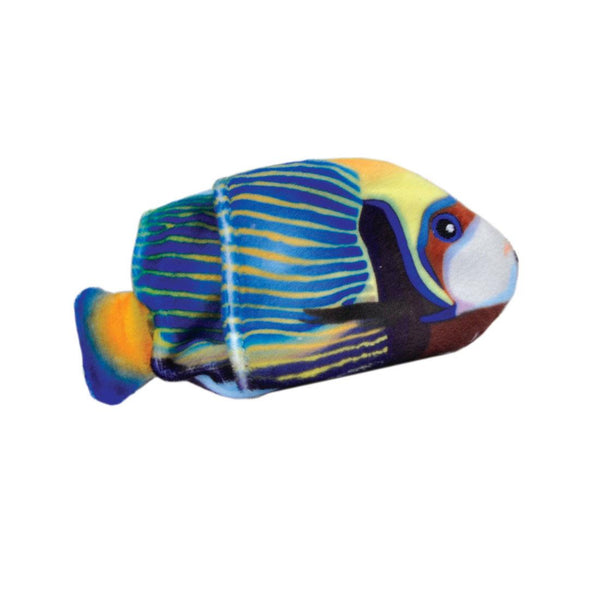 Turbo Life-like Fish Cat Toy, Blue