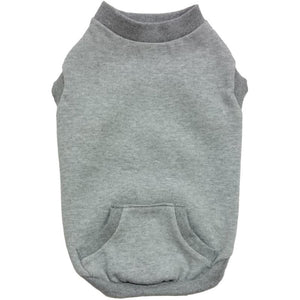 Ethical Fashion Pet Sweatshirt, Grey