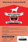 Northshore RAW Galettes de bœuf surgelées pour chiens