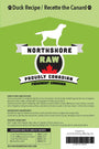 Northshore RAW Galettes de canard surgelées pour chiens