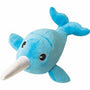 Snugarooz Nikki the Narwhal Dog Toy, 7-in
