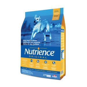 Nourriture sèche pour chiens de race moyenne Repas de poulet avec riz brun Nutrience Original