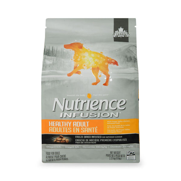 Nourriture sèche pour chiens Nutrience Infusion au poulet