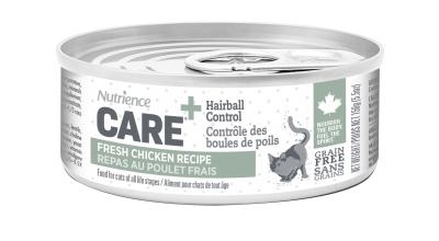 Nourriture humide pour chats Nutrience Care Contrôle des boules de poils au poulet
