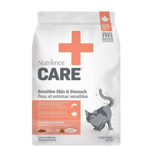 Nutrience Care Sensitive Skin & Stomach Salmon & Pumpkin Dry Cat Food