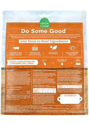 Open Farm Farmer's Table Pork Recipe Freeze-Dried Raw Dog Food