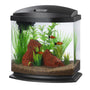 Aqueon LED MiniBow Kits with SmartClean Aquarium, Black