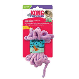KONG Pull-A-Partz Yarnz Cat Toy, Assorted