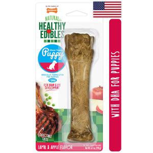 Nylabone Healthy Edibles Puppy Lamb & Apple Dog Treats