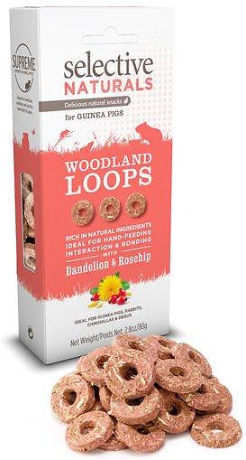 Supreme Petfoods Selective Naturals Woodland Loops Guinea Pig Treats