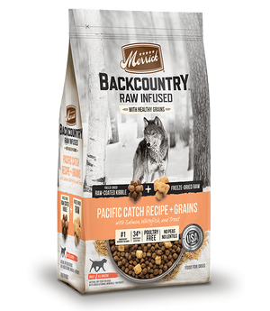 Merrick Backcountry Pacific Catch Raw Infused with Healthy Grains Dry Dog Food