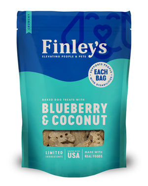 Finley's Biscuits croquants myrtille et noix de coco pour chiens