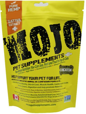 Mojo Pet Supplements H Sativa Extract Nutraceutical Chicken Dog Supplement