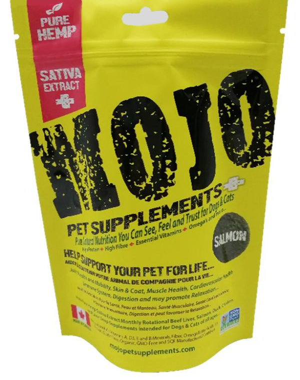 Mojo Pet Supplements H Sativa Extract Nutraceutical Salmon Dog Supplement