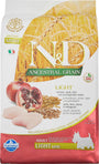 Farmina N&D Ancestral Grain Chicken & Pomegranate Light Mini Dry Dog Food